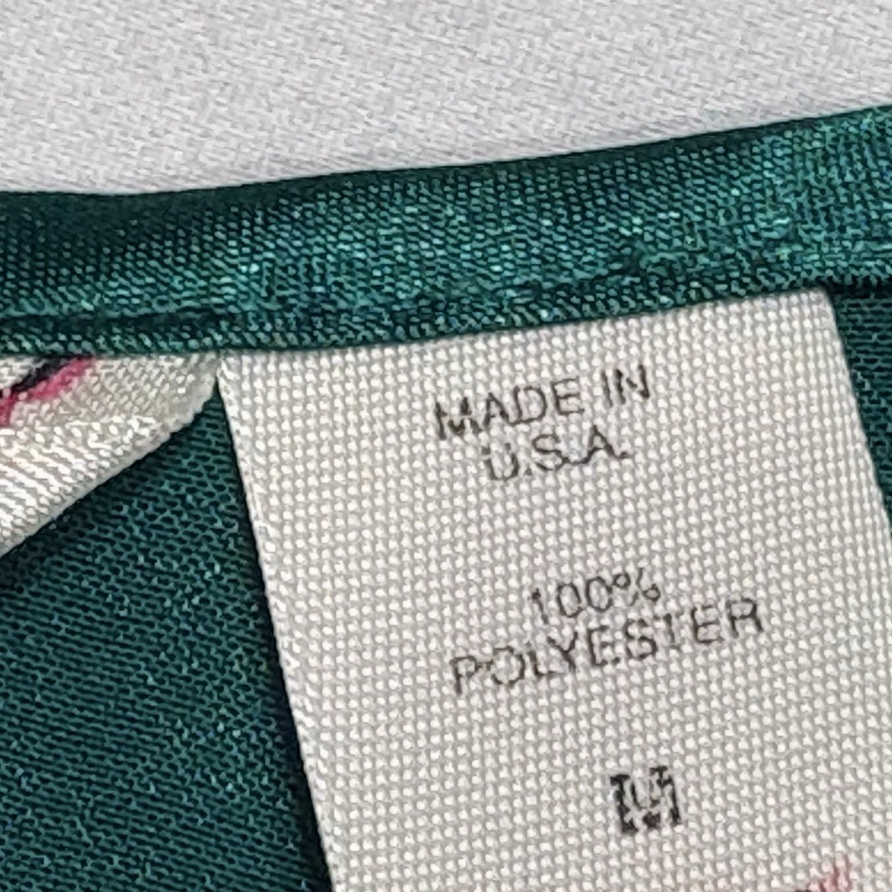 Vintage Victoria's Secret Satin Tank Top Green USA Y2K Sleepwear Loungewear M - Picture 5 of 8